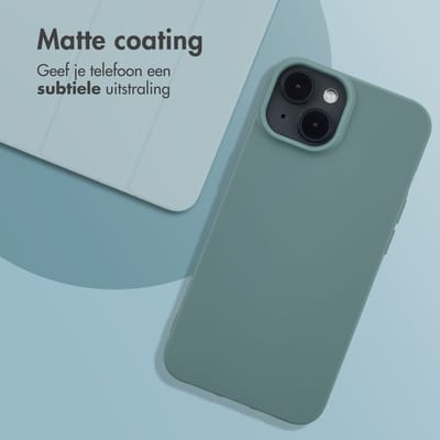 imoshion Hoesje - Geschikt voor Apple iPhone 14 - Color Backcover - Pine Green