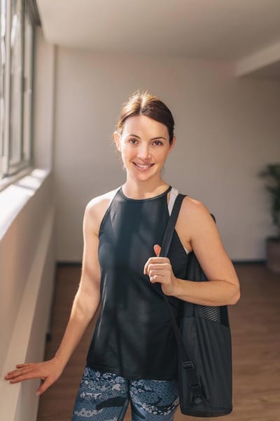Opvouwbare Yogamat Tas - Superlicht en Duurzaam - Geschikt voor Matten tot 200x65cm