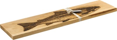 Serveerplank Zalm - 60x15 - Schots Eikenhout - Scottish Made