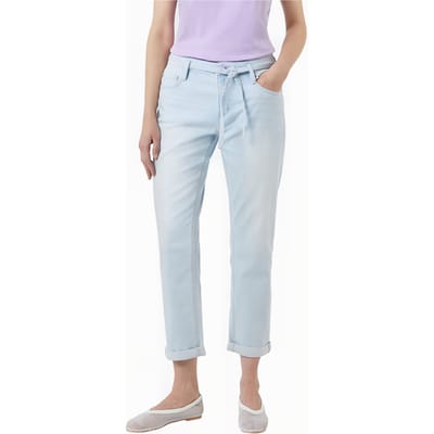 Comma  Jeans Blue-denim Maat: 42 | Slim Jeans Outlet | Dames | Blauw