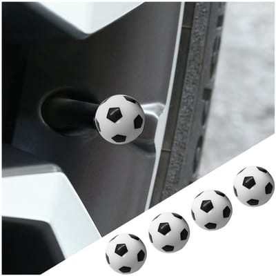 Dailygoods - 4 Stuks Ventieldoppen voor Autobanden - Universele Waterdichte Doppen