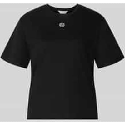 Regular fit t-shirt van puur katoen model 'Melea'