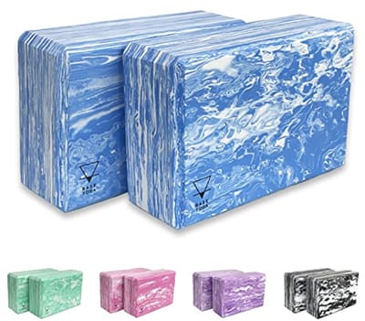 Yoga Blok - Set van 2 Stuks - Lichtgewicht EVA-Schuim Blokken voor Verbeterde Yoga Poses