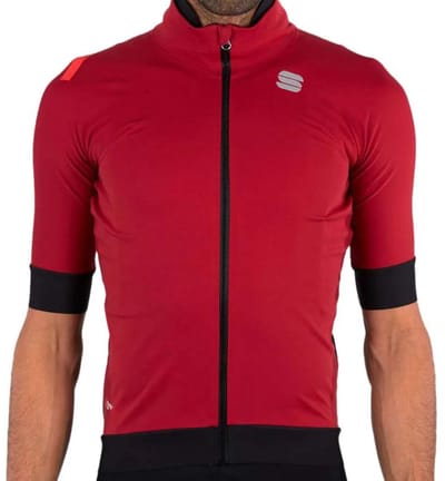Sportful Fiandre Pro Kortmouwjas Rood XL Man