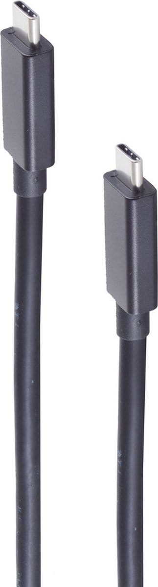 shiverpeaks BS13-65015 USB-kabel USB4 Gen 3x2 0,5 m USB C Zwart
