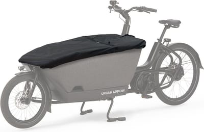 Box cover Urban Arrow bakfiets - Bakhoes – Geschikt voor 2 wielbakfiets – A kwaliteit - Zwart