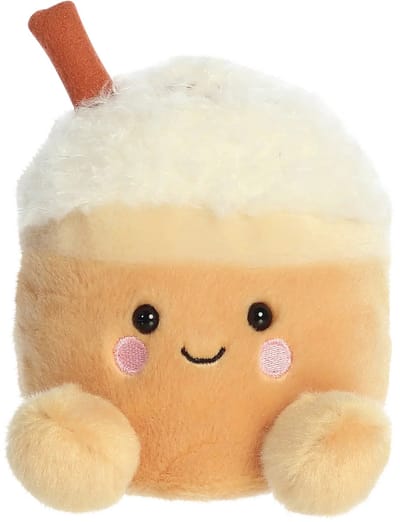 Palm Pals - Speckle Pumpkin Spice Latte knuffel - 13 cm - Pluche