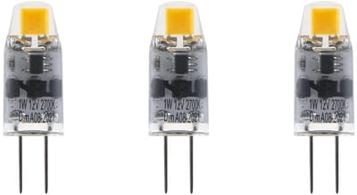 SPL G4 LED Lamp 1W Dimbaar - Warm Wit - 100lm - T10 - 3 Stuks