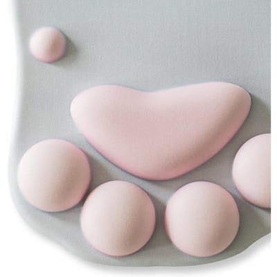Kattenpoot Muismat Multifunctioneel Cartoon Antislip Ergonomische Muismat met Polssteun voor