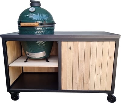 Heavenly Garden - Buitenkeuken - Elements 152cm - Staal | Dekton | Eikenhout
