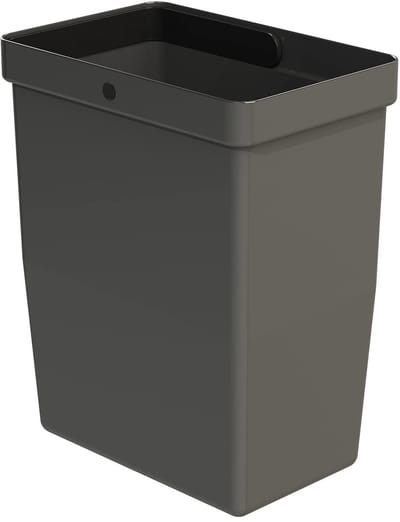 Prullenbak 8 liter - Afvalbak smal - Ruimte besparen - Gemaakt van gerecycled plastic