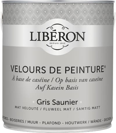 Liberon Velours De Peinture Muurverf - Mat - Gris Saunier - 2,5l