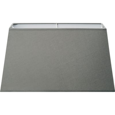 Home Sweet Home - Stoffen - Stoffen Lampenkap - Rectangle - Dark grey - Minimalistische stijl - 35 x 30 x 19 cm - E27 fitting - voor tafellampen -