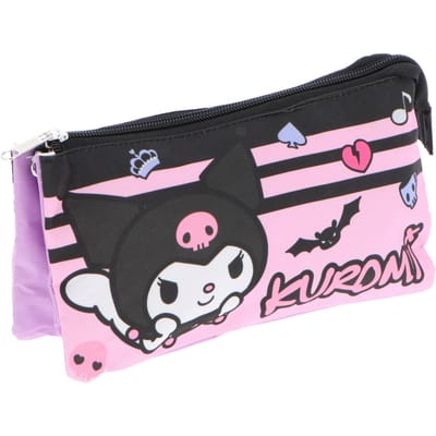 Kuromi Etui - Pennenetui voor Kind - Rechthoekig - Roze - Pennenzak