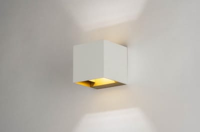 Lumidora Wandlamp 73440 - Voor binnen - VEGAS - G9 - Wit - Goud - Metaal