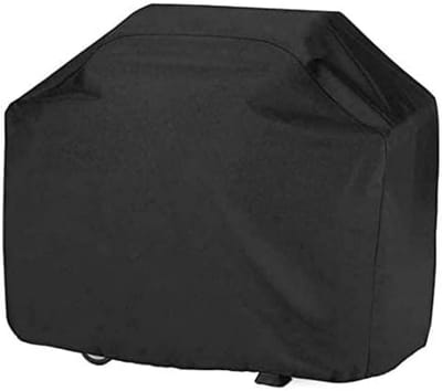 EXCITAT Grillhoes - Gasgrillhoes - Waterdichte grillhoes - Beschermhoes van Oxfordstof - Grillbeschermhoes - geschikt voor Brinkmann, Holland, Char Broil, Jenn Air - 145x61x117cm - Zwart