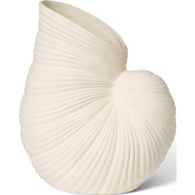 Ferm Living - Shell vaas - wit