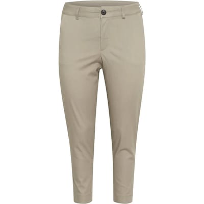Damesbroek 7/8 chino KAFFE Curve KCLeana