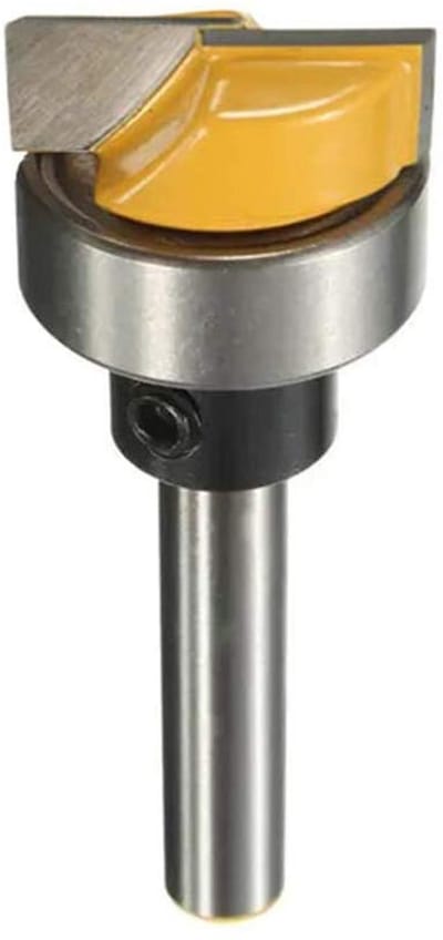Freesset voor Scharnierfrezen - 1/4 Inch Schacht - Voor Perfecte Sponningen en Freeswerk