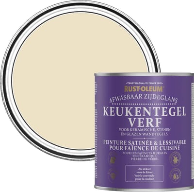 Rust-Oleum Crème Keukentegelverf Zijdeglans - Featherstone 750ml