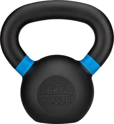 Gymtek® Kettlebell Dumbbell - 6kg Gewicht - Halter voor Thuisgymnastiek, Fitness, Pilates, Krachttraining