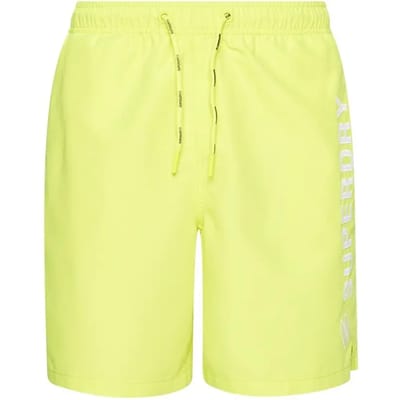 Superdry - Gerecyclede zwemshort met appliqué 48 cm - Heren - Zwembroeken