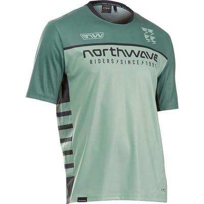 Northwave Edge 2 Korte Mouw Wielertrui Groen S Man