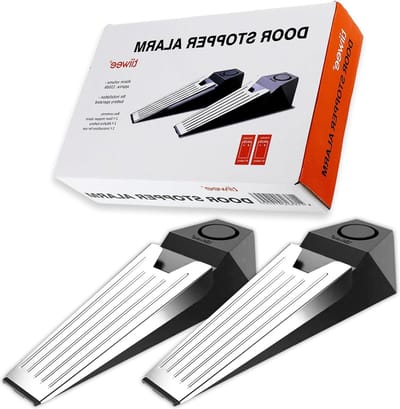 Deurstopper Alarm - Inbraak Alarm met Geluid - Set van 2 - inclusief Batterijen