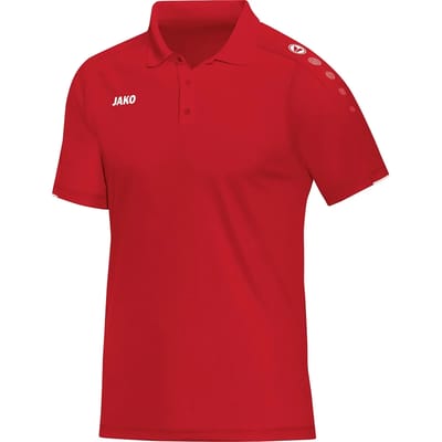Jako Classico Polo Heren - Rood | Maat: 4XL
