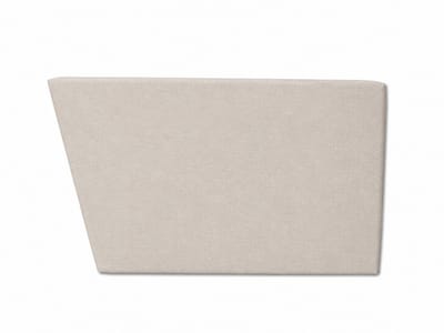 Paletten Hoekkussen Rechts Beige – Rugkussen voor Palletbank van Schuim – Tuinkussen voor Loungehoek, Balkon en Terras