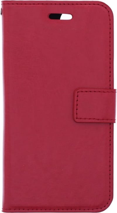LuxeBass Hoesje geschikt voor iPhone 11 Pro - Bookcase Rood - portemonnee hoesje - telefoonhoes - gsm hoes - telefoonhoesjes