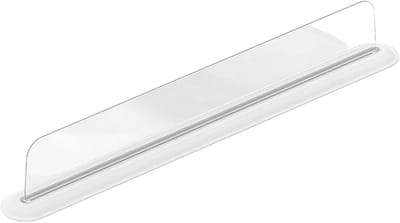 Keuken Spatscherm - Spoelbak Deflector - Schoon Aanrecht - Sterke Zuigtechnologie - 40 cm Lengte - Wit
