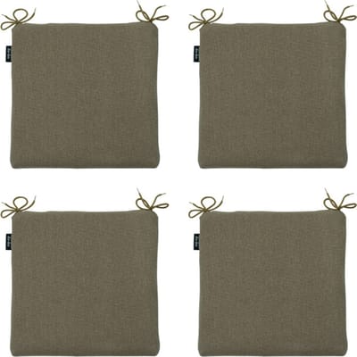 Madison - Zitkussen Taupe canvas eco+ - Ca. 40x40 cm - Set van 4
