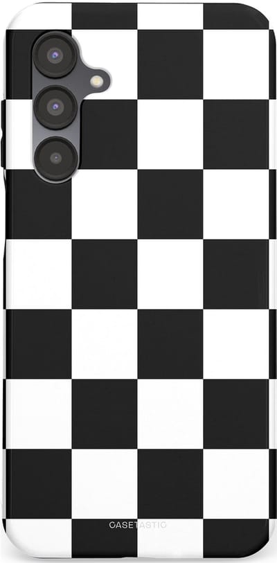 Casetastic Hoesje Geschikt voor Samsung A16 - Stijlvolle Beschermende Duo-layer Case - Schaak