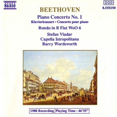 Stefan Vladar, Capella Istropolitana, Barry Wordsworth - Beethoven: Piano Concerto No. 5 "Emperor" | Piano Concerto No. 2 (CD)