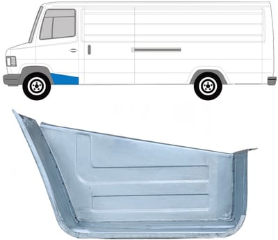 Reparatie voorste trap voor Mercedes T2 1986-1996 / Links