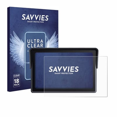 Savvies - Screenprotector voor Wonsidary W522 5" - Folie Beschermfolie transparant 18 Stuks