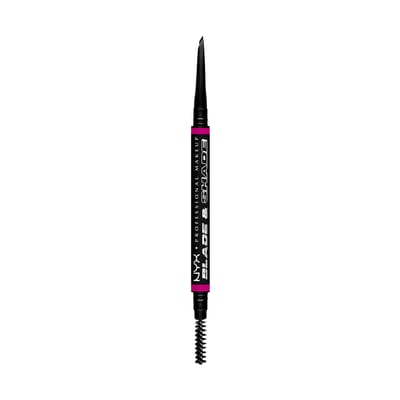 NYX Professional Make Up Blade N Shade Black Potlood - Voor ultieme precisie - Blijft tot 16 uur lang zitten - Zwart - 1ST