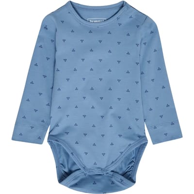 Hummel kinderbody met lange mouwen Hmlmini Bee Aop L/S 230320