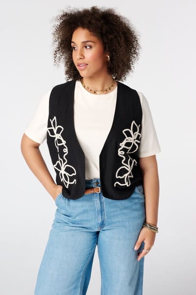 MS Mode Gilet Kort gilet