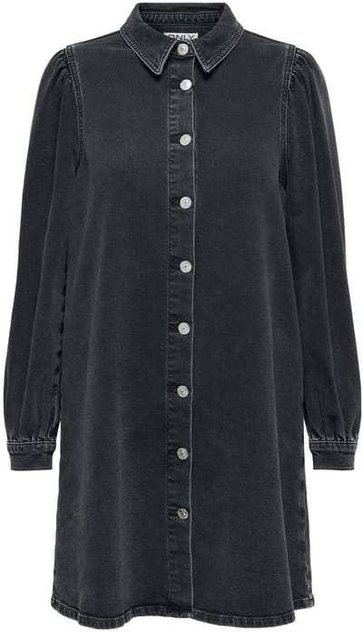 ONLY - ONLALMA L/S DRESS DNM CRO - Dames - Mini jurken