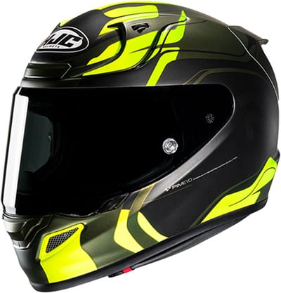 HJC RPHA 12 Lawin Zwart Geel Integraalhelm - Helm