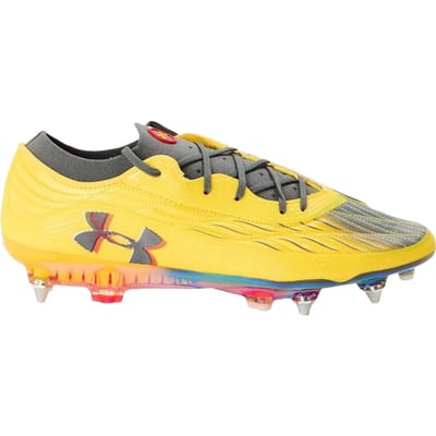 Under Armour Heren Clone Magnetico Elite 4 Voetbalschoenen (Geel)