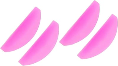 4 Stuks Zelfklevende Wimperlift Pads voor Snelle en Effectieve Wimperlifting, Herbruikbare Wimperlifting Tape Geschikt voor Alle Oogvormen (Roze)