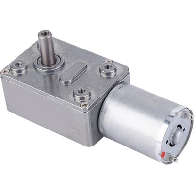 Micro Type DC Snelheidsreductiemotor Grote Torsie Wormwielmotor 12V(10)