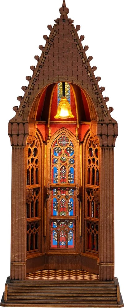 Robotime Geometric Cathedral - Rolife Rose Window Cathedral Series - TGA03 - Kerk - Kathedraal - Bouwpakket - Knutselen