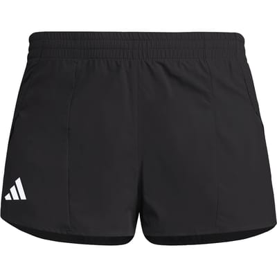 adidas Adizero Essentials Split Hardloopshorts Dames-Zwart