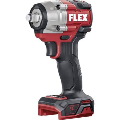 Flex IW 1/2 400 18.0-EC C 531502 Accu-slagmoersleutel 406 Nm Aantal meegeleverde accus: 0 2.5 Ah, 5 Ah, 8 Ah Zonder accu
