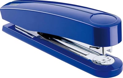 Nietmachine - Tacker Heftoestel - Documenten Verwerken - Metaal/Kunststof Constructie - 40 Vellen - Blauw