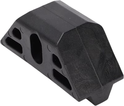 Accubevestiging Wig - Montagesteun Batterij - Voertuigonderhoud - Directe Vervanging - 13x7x4 cm - Zwart